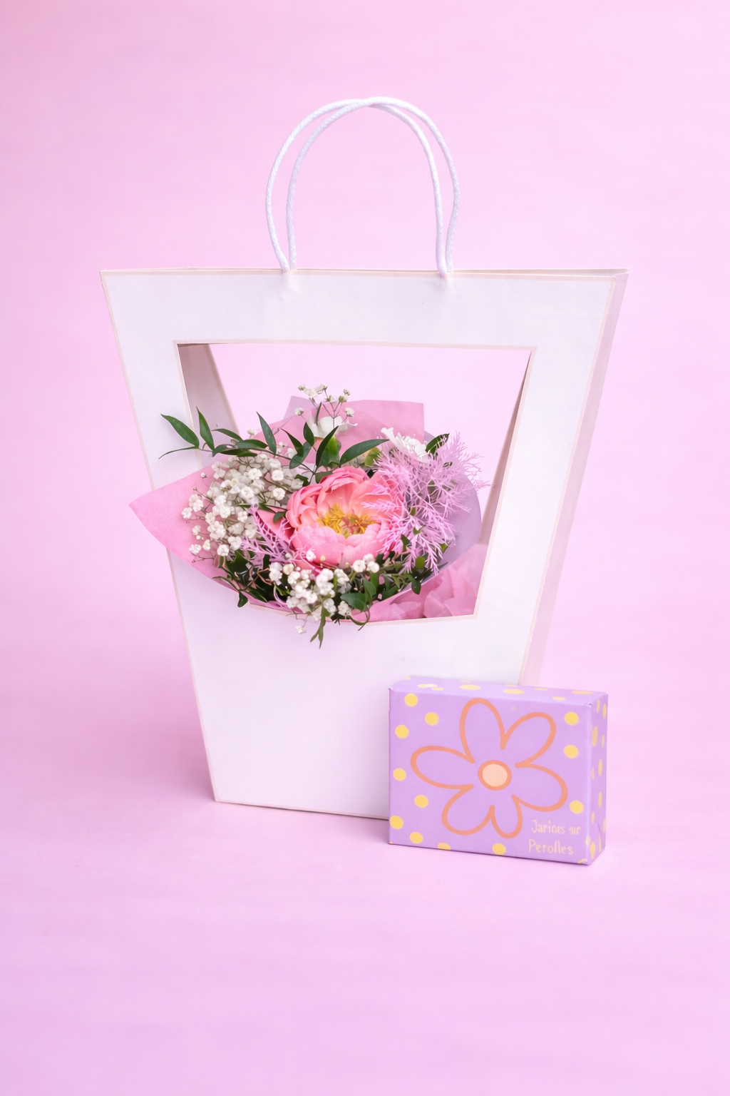 Bouquet collection Douce maman et chocolat solidarité femme