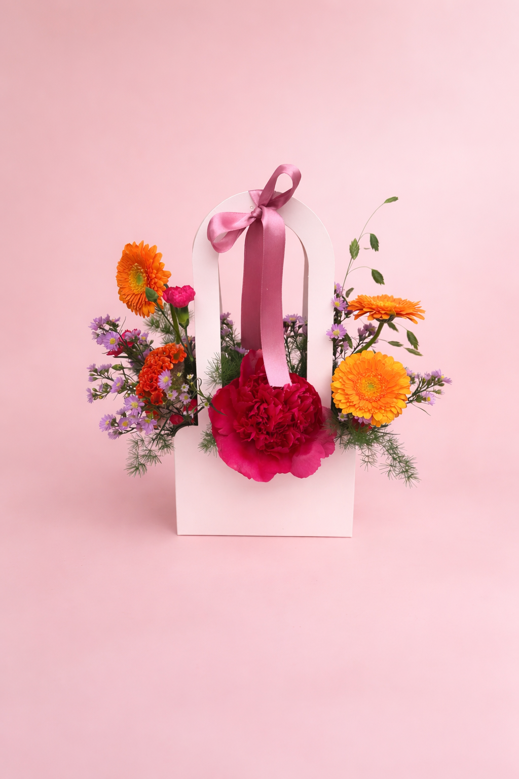 Le cadeau parfait (foulard et fleurs) coloré