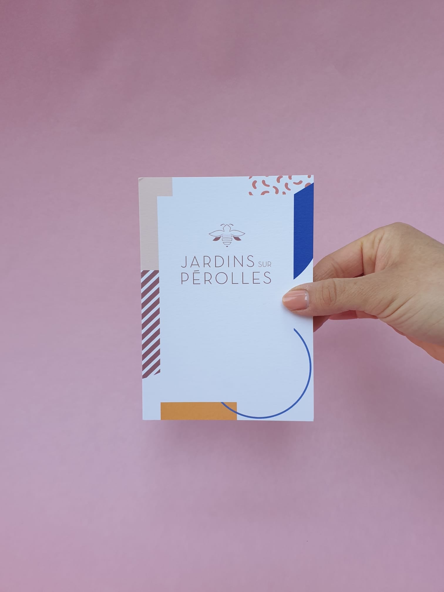 carte pour bouquet de fleurs